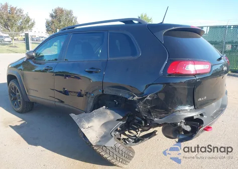 2017 Jeep Cherokee Trailhawk из США, поврежденный, VIN 1C4PJMBS4HW646555